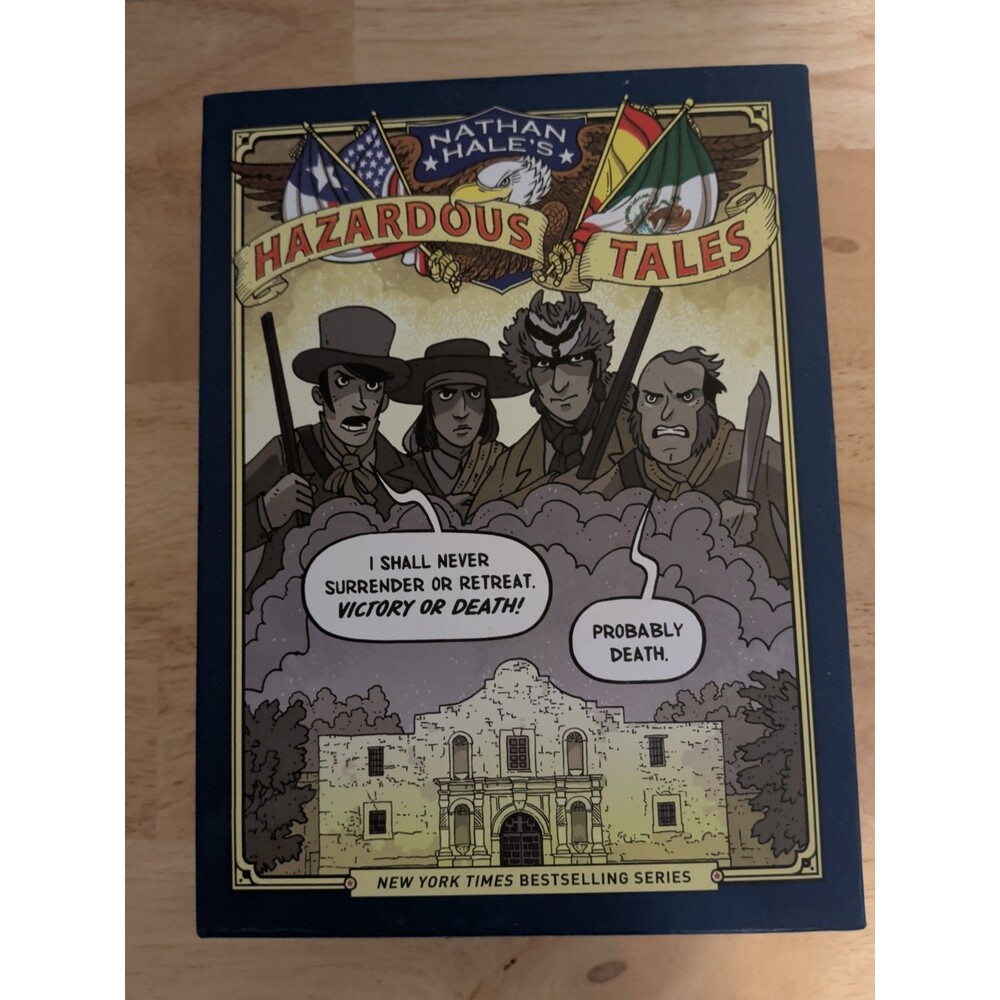 Nathan Hales Hazardous Tales Second 3-Book Box Set - Hardcover - GOOD